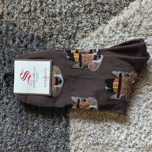 Sock Smith Socks Women's 9-11 graphic Cotton crew NWT